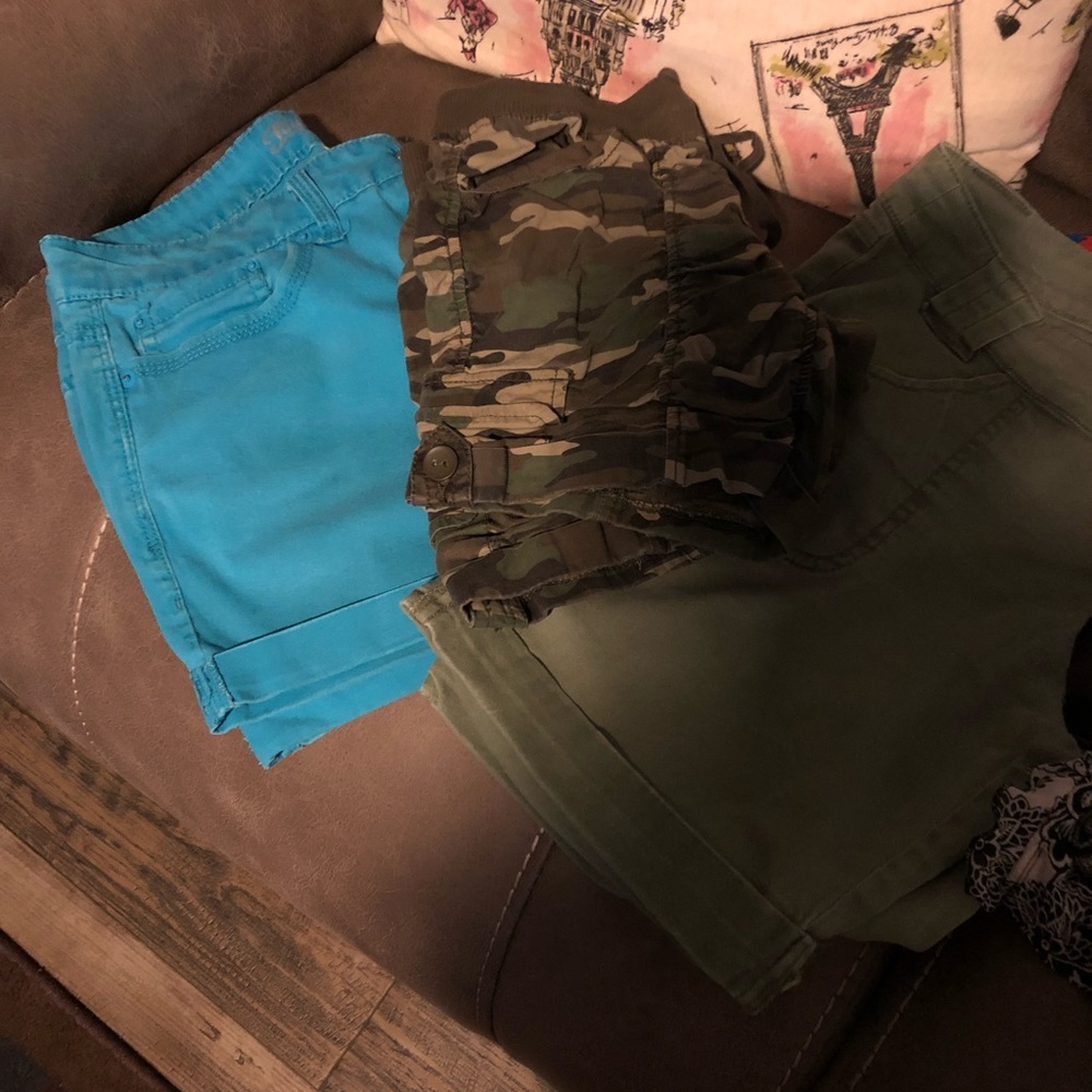 Three shorts